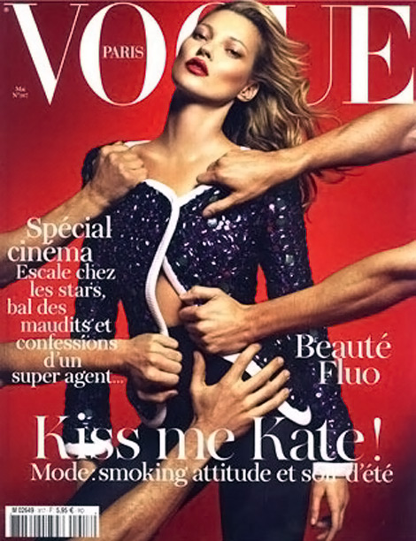 Kate Moss Covers Vogue Paris May 2011