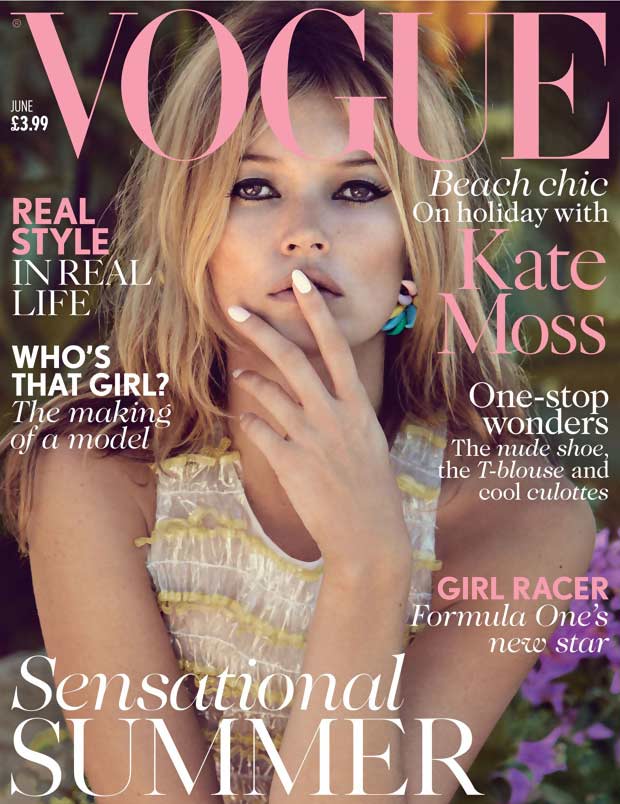 Kate Moss Vogue UK June 2013 cover