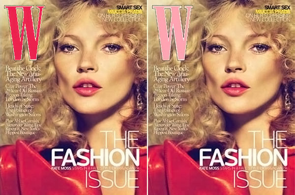 Kate Moss Does W September 2009