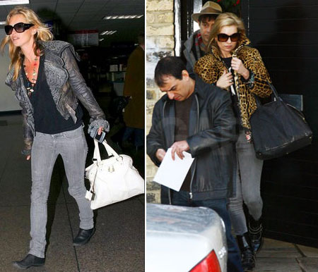 Kate Moss And Her YSL Muse Bag
