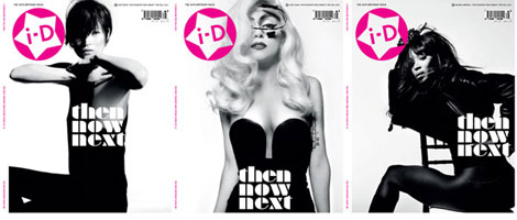 Kate Naomi Lady Gaga i D pre fall 2010 covers