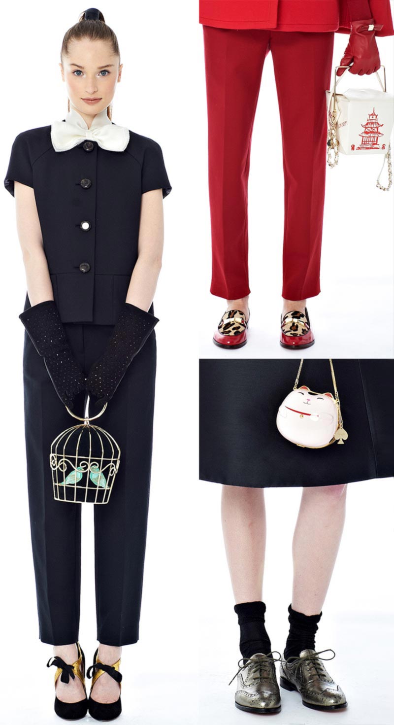 Kate Spade fun bags shoes fall winter 2014 collection