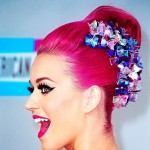 Katy Perry hairstyle pink