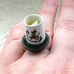 Kawaii floating rings SouZou Creations green tea