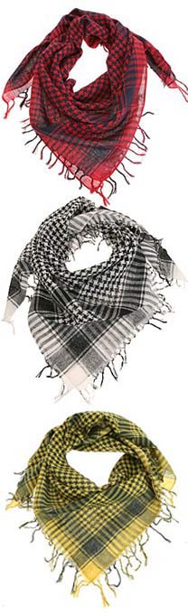 The Keffiyeh-Shemagh-Desert Scarf Returns at Urban Outfitters