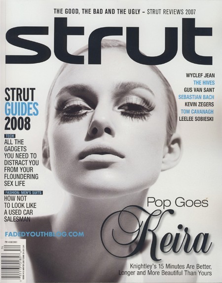 Keira Knightley in Strut Magazine Winter edition 2008