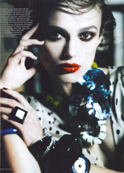 Keira Knightley Vogue UK January 11