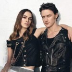 Keira Knightley with James McAvoy for W Magazine