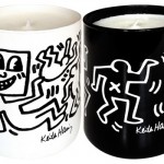 keith haring perfumed black and white candles
