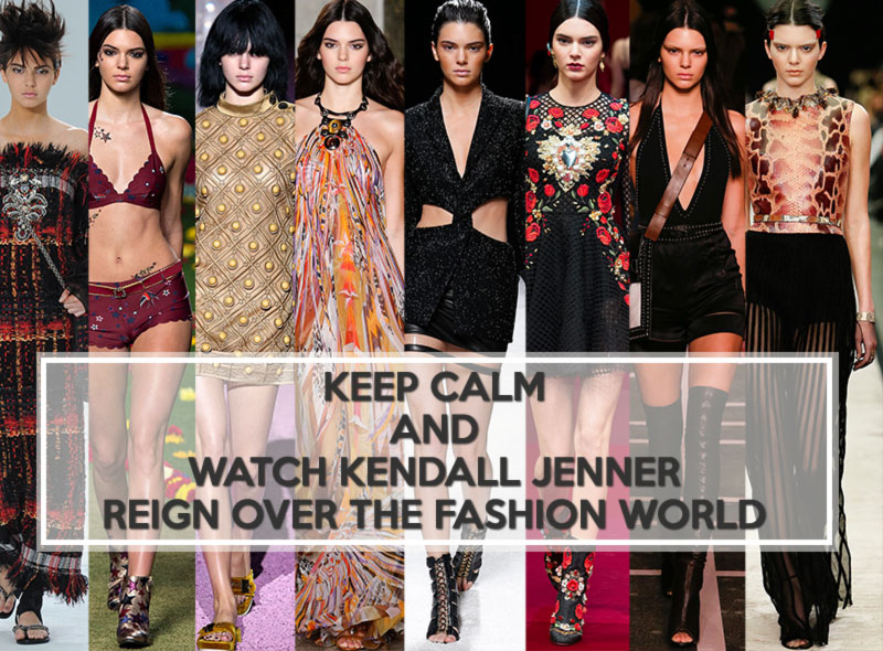 Kendall Jenner catwalk fashion week Fall 2014 Spring 2015