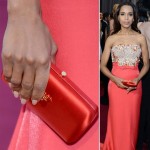 Kerry Washington dress Leighton clutch 2013 Oscars