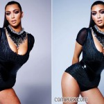 Kim Kardashian Complex Magazine Photoshop