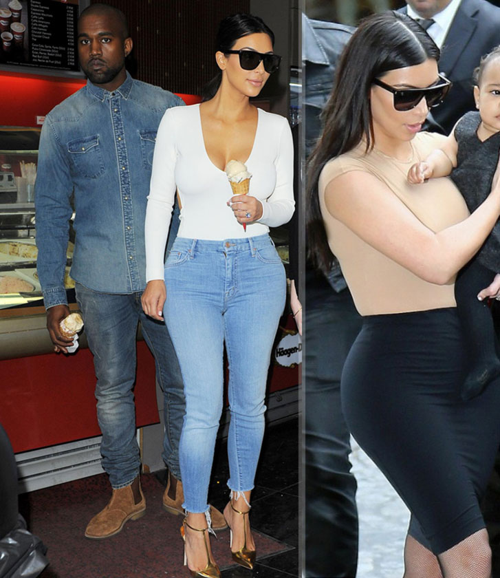 Neutral Is The New Black: Kim Kardashian And Eva Longoria France Fashion