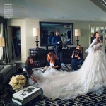 Kim Kardashian Vogue April pictorial Dolce Gabbana custom dress
