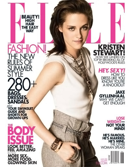 Kristen Stewart Elle June 2010 cover
