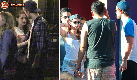 Kristen Stewart and Robert Pattinson photographed together again
