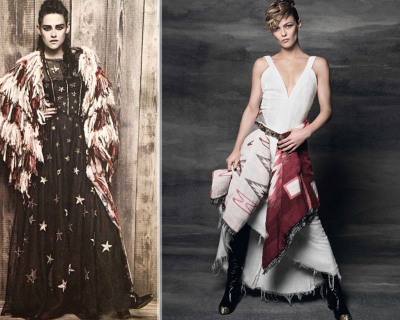Kristen Stewart Vanessa Paradis Chanel campaign Elle France by Lagerfeld