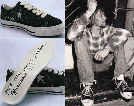 Kurt Cobain Edition Converse