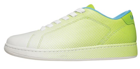 Lacoste Dot Fade Pack 2009 white green