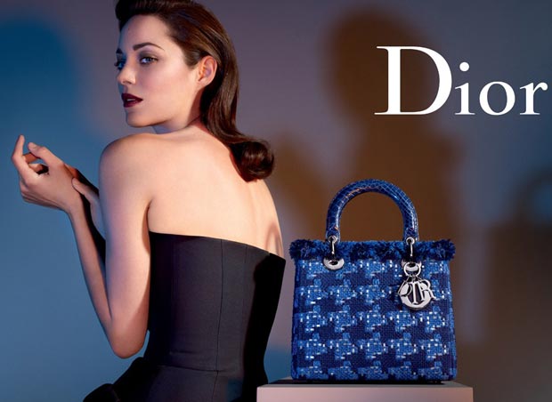 Lady Dior handbags 2013 ad campaign Marion Cotillard