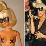 Lady Gaga Barbie bow hair