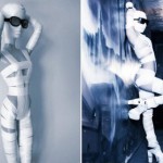 Lady Gaga Barbie Doll mummy wraps