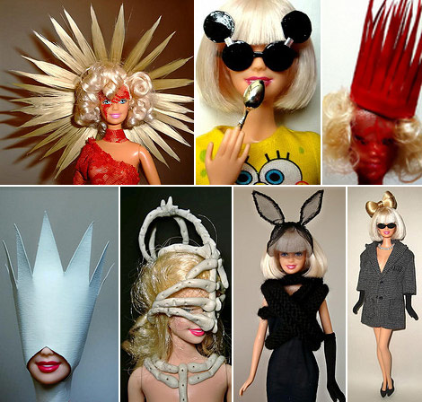 Lady Gaga Barbie dolls