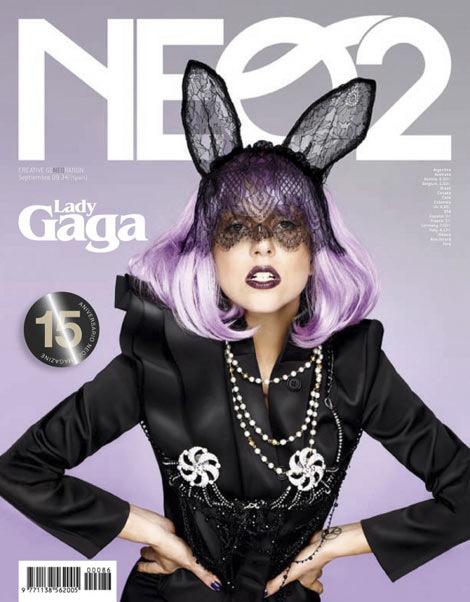 Lady GaGa Covers Neo2 Magazine September 2009