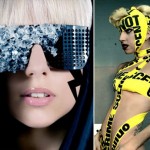 Lady Gaga Shades Yellow Tape Body Wrap