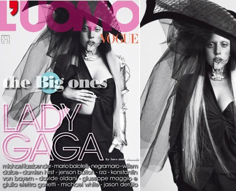 Lady Gaga Determined To Sell Men Fashion Magazines