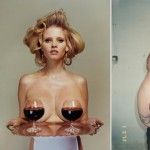 Lara Stone tattoo inspired by i D Spring 2013 pictorial