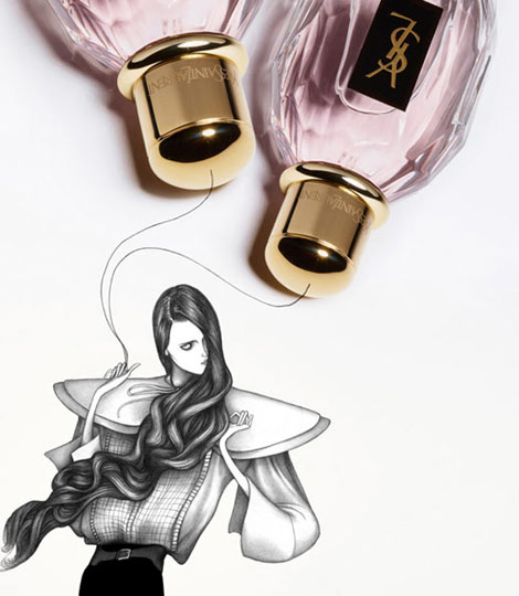 Perfumes Sketches By Laura Laine