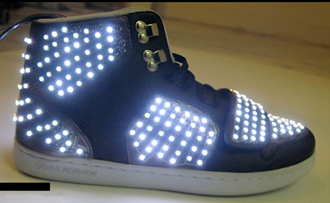 LED Sneakers Light Your Way