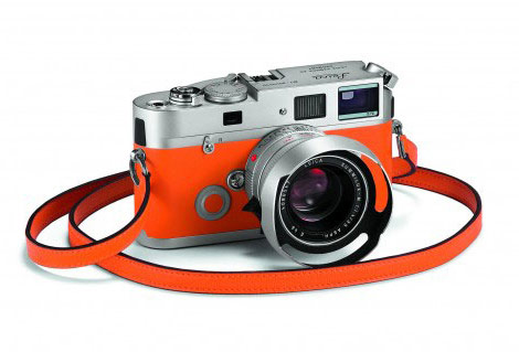 Leica Hermes M7 camera orange