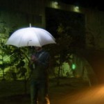 Lightdrops LED umbrella
