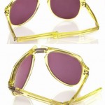 Linda Farrow Tim Hamilton foldable sunglasses