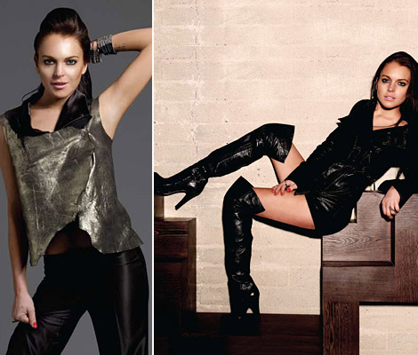 Lindsay Lohan 6126 clothes collection FW 2010
