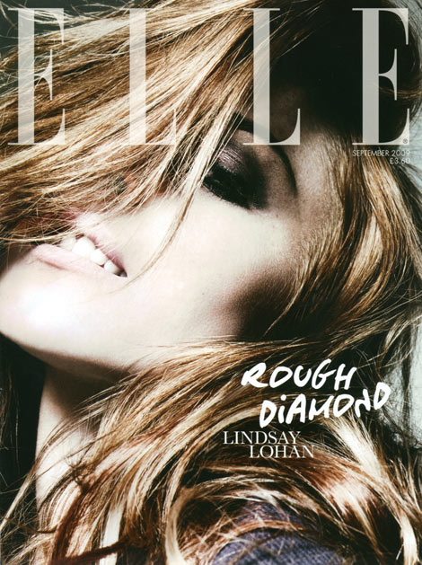 Lindsay Lohan By Rankin For Elle UK September 2009
