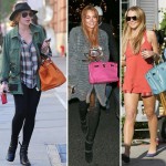Lindsay Lohan Hermes handbags