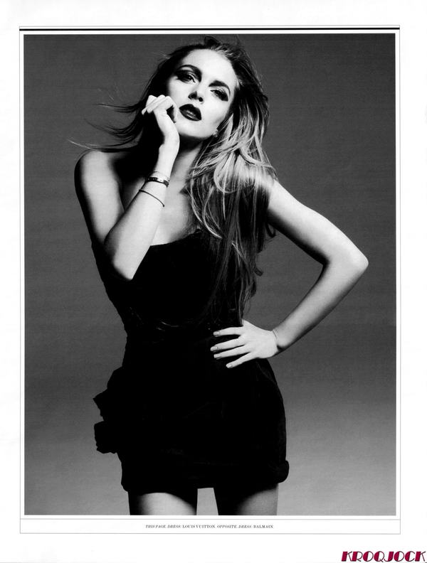 Lindsay Lohan By Hedi Slimane Vs. Mert And Marcus