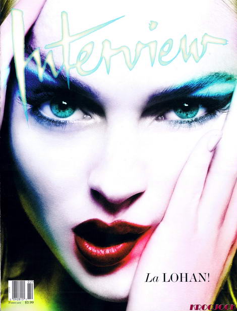 Lindsay Lohan Interview Mert Marcus cover