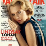 Lindsay Lohan Vanity Fair October 2010 cover