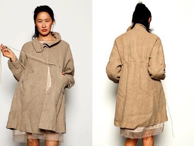linen coat for fall psc