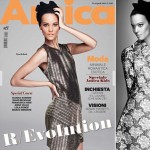 Liya Kebede Amica cover