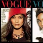 Liya Kebede, Sessilee Lopez, Jourdan Dunn, Naomi Campbell Vogue Italy July 2008 Cover
