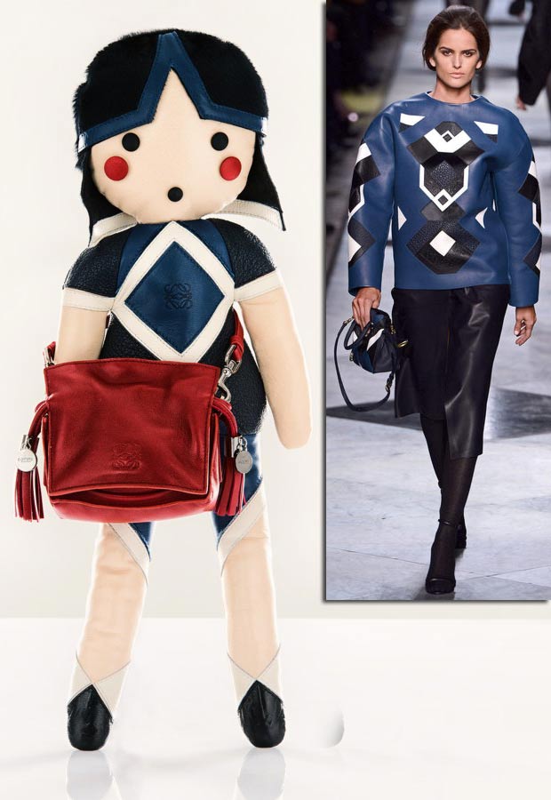 Loewe doll for Unicef inspired by catwalk collection