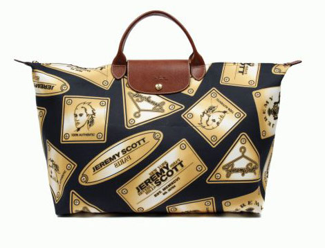 Longchamp Jeremy Scott Canvas bag