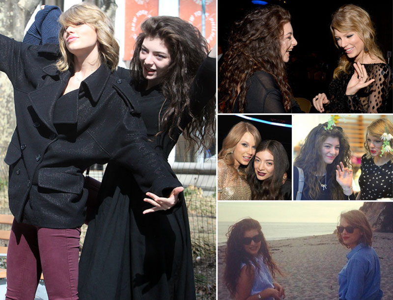 Lorde And Taylor Swift: Friendship, Curly Hair And Success