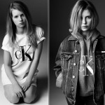 Lottie Moss CK campaign Kate Moss throwback