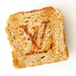 Louis Vuitton LV Monogram on toast